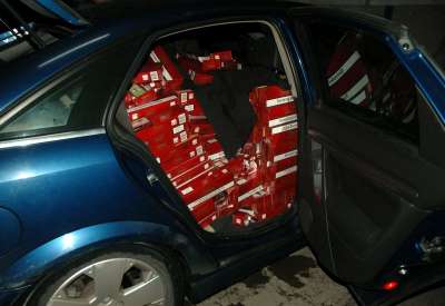 Policija muškarcu iz Vršca oduzela 9.492 paklice cigareta