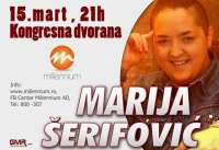 Ulaznice za koncert Marije Šerifović puštene u prodaju